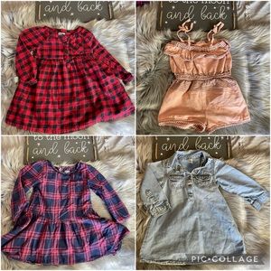 Toddler girl bundle dresses romper old navy gap